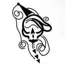 wizard tattoo design idea