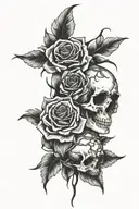 "shivers" tattoo design idea