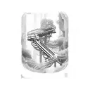 Roller-coaster  tattoo design idea