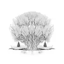 the work Willow in flowy writing with a willow branch underlining it. and the date 7.29.2021 under the willow branch tattoo design idea