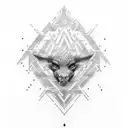 runic tattoo design idea