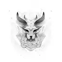 runic tattoo design idea