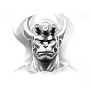 Hellboy  tattoo design idea