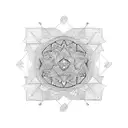 scale tattoo design idea