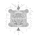 scale tattoo design idea