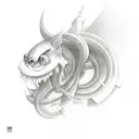 early 2000's cartoons  tattoo design idea