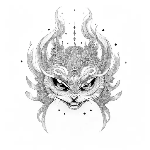 asura  tattoo design idea