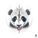 Panda Taekwondo Warrior tattoo design idea