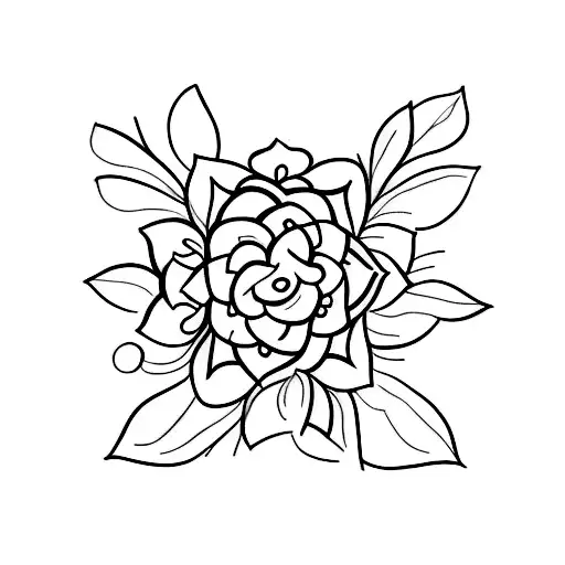 female tatoo meaning well-being, zen, self love. its lines should be thin  tattoo design idea