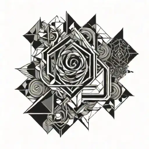 number #9 tattoo design idea