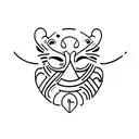 bear claw tattoo design idea