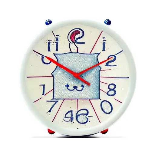 a retro digital alarm clock that has the word now in type instead of the time tattoo design idea