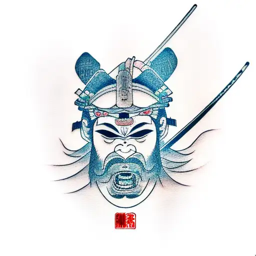 Samurai champloo Mugen sword tattoo design idea