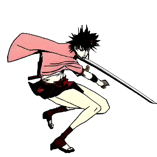 Samurai champloo Mugen sword tattoo design idea