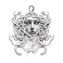 Medusa tattoo design idea