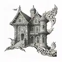 architecture patterns tattoo design idea