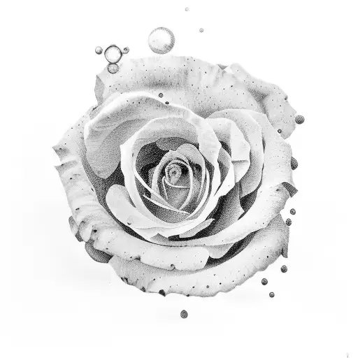 mano esqueleto dando una rosa para abdomen  tattoo design idea