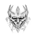 Dracula tattoo design idea