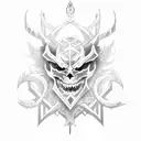 Demon Slayer swords tattoo design idea