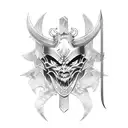 Demon Slayer swords tattoo design idea