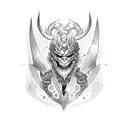 Demon Slayer swords tattoo design idea