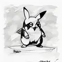 pikachu tattoo design idea