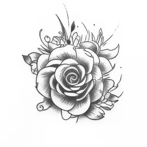 Line tattoo done upper spine. Snapdragon flower stem will be cursive letter “be gracious” tattoo design idea