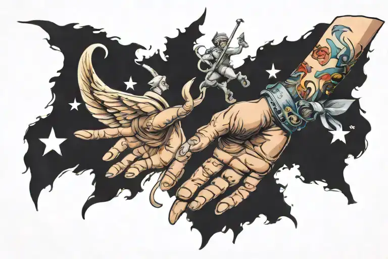 victory lap  tattoo design idea