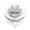 Polynesian turtles  tattoo design idea