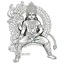 Murugan tattoo design idea