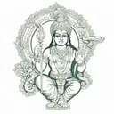 Murugan tattoo design idea