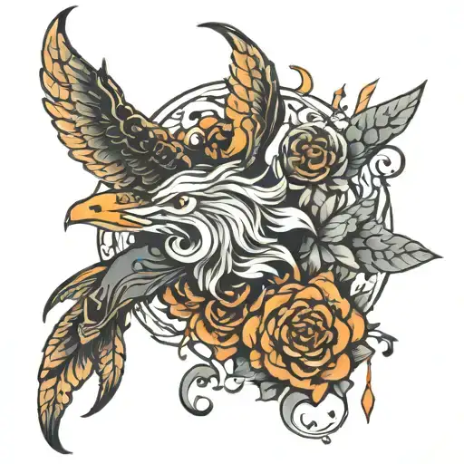 he who hesitate is lost tattoo design idea