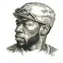 50 cent tattoo design idea