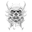 if u are going through hell keep going tattoo design idea