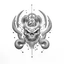 if u are going through hell keep going tattoo design idea