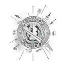 knowledge is power tattoo design idea