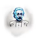einstein tattoo design idea
