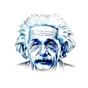einstein tattoo design idea