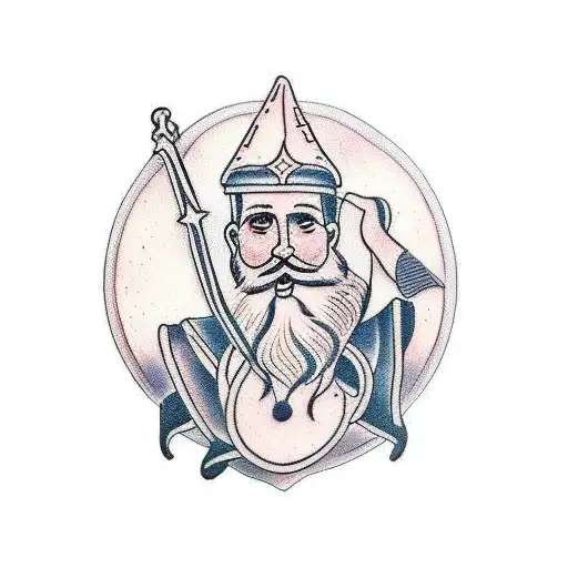 biblical  tattoo design idea