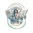 biblical  tattoo design idea