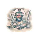 biblical  tattoo design idea