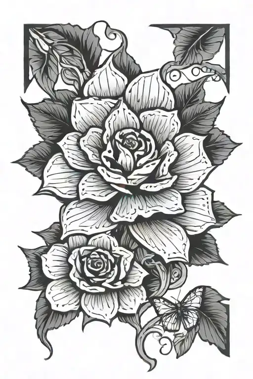 suicide survivor tattoo design idea