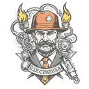 electrician tattoo design idea