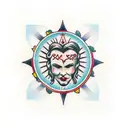 Sacred Heart tattoo design idea