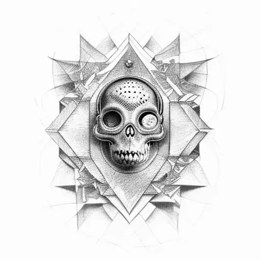 carpe diem memento mori tattoo design idea