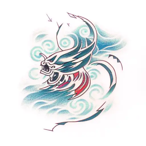 Lightning Bolt tattoo design idea