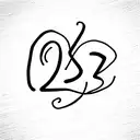 use birthdates 13-06-09 and 06-09-13 with creative fonts for numbers tattoo design idea