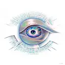 Eye of Ra tattoo design idea