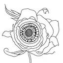 chamomile tattoo design idea