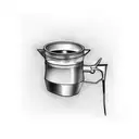 Moka pot tattoo design idea